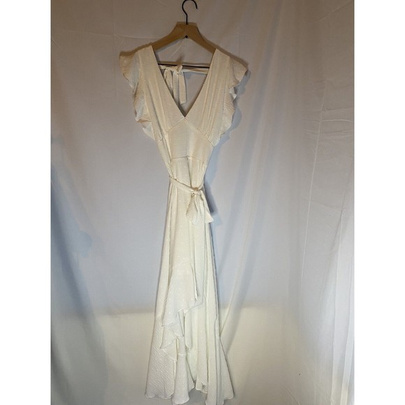 Altar’d State Dresses & Skirts - Altar’s State Florenzia Dress Off White Sleeveless Ruffles Sz S NWT Bachelorette